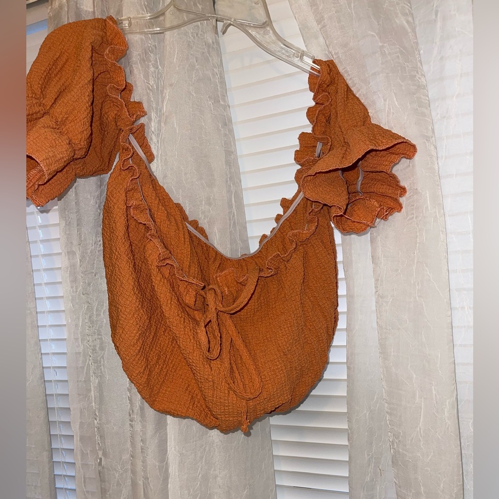 Size small top, off shoulder, from shein